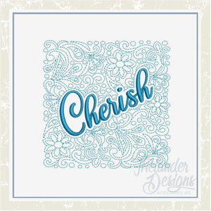 T1429 Cherish Quilt Block