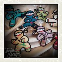 T1561 Ninjabread Men Ornaments