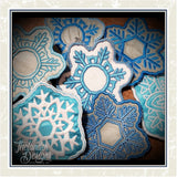T1575 Snowflake Coasters