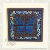 T1644 Four Panel Butterfly Quilt Block
