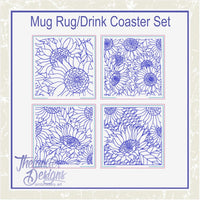 T1679 Sunflower Drink Coasters