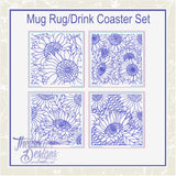 T1679 Sunflower Drink Coasters