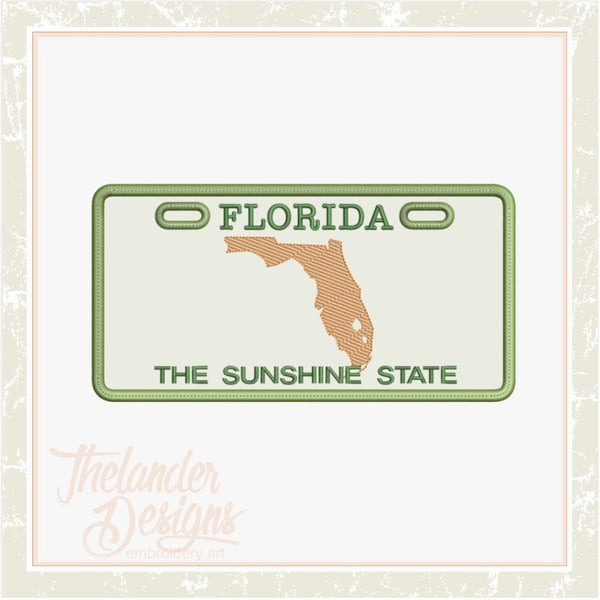 T1746 Florida License Plate