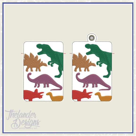 T1792 Dinosaur Gift Card Holder