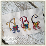 D Ribbon Letter T1886