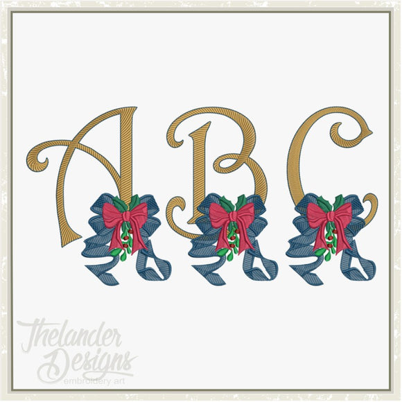 4 Inch Ribbon Letter Alphabet T1886