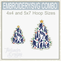 T1888 Big Foot Ornament SVG Bundle