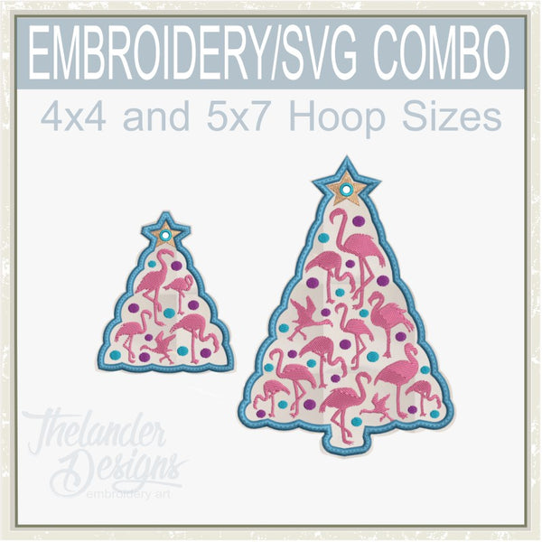 T1899 Flamingo Ornament SVG Bundle