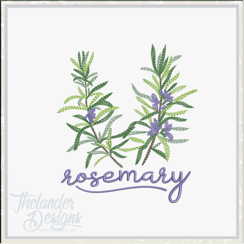 T1935 Rosemary embroidery design – Thelander Designs