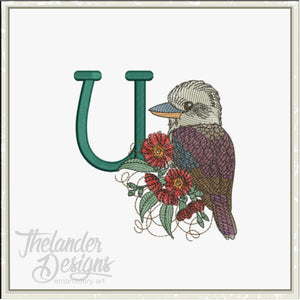 U Kookaburra Letter T1905