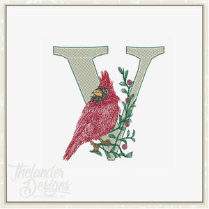 V Cardinal Letter T1898