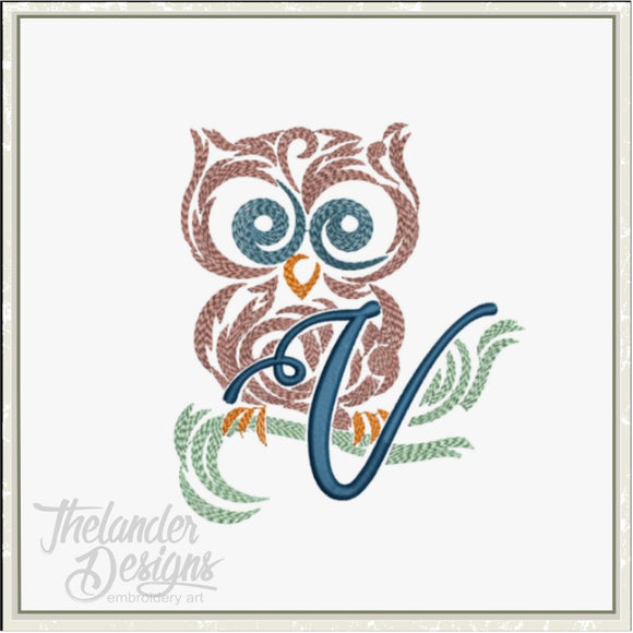 V Owl Letter T1909