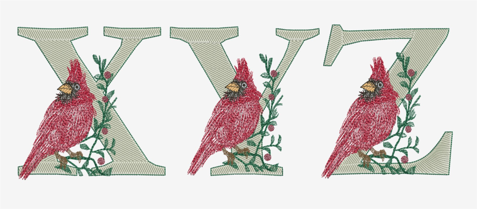 4x4 inch Cardinal A-Z Letters T1898 – Thelander Designs