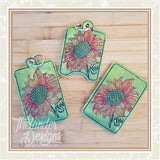 T1702 Sunflower Card Holder Bundle